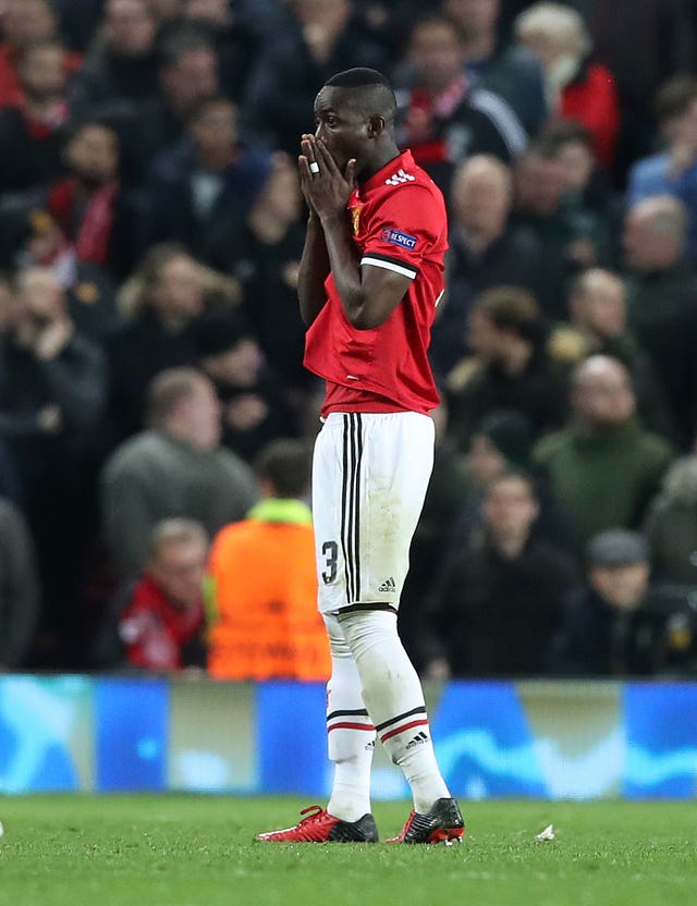 Manchester United’s Eric Bailly
