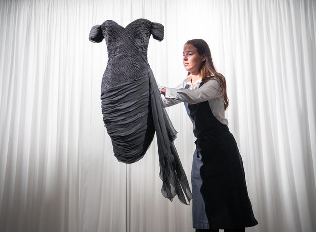 Sotheby’s Princess Diana’s ‘revenge dress’ auction