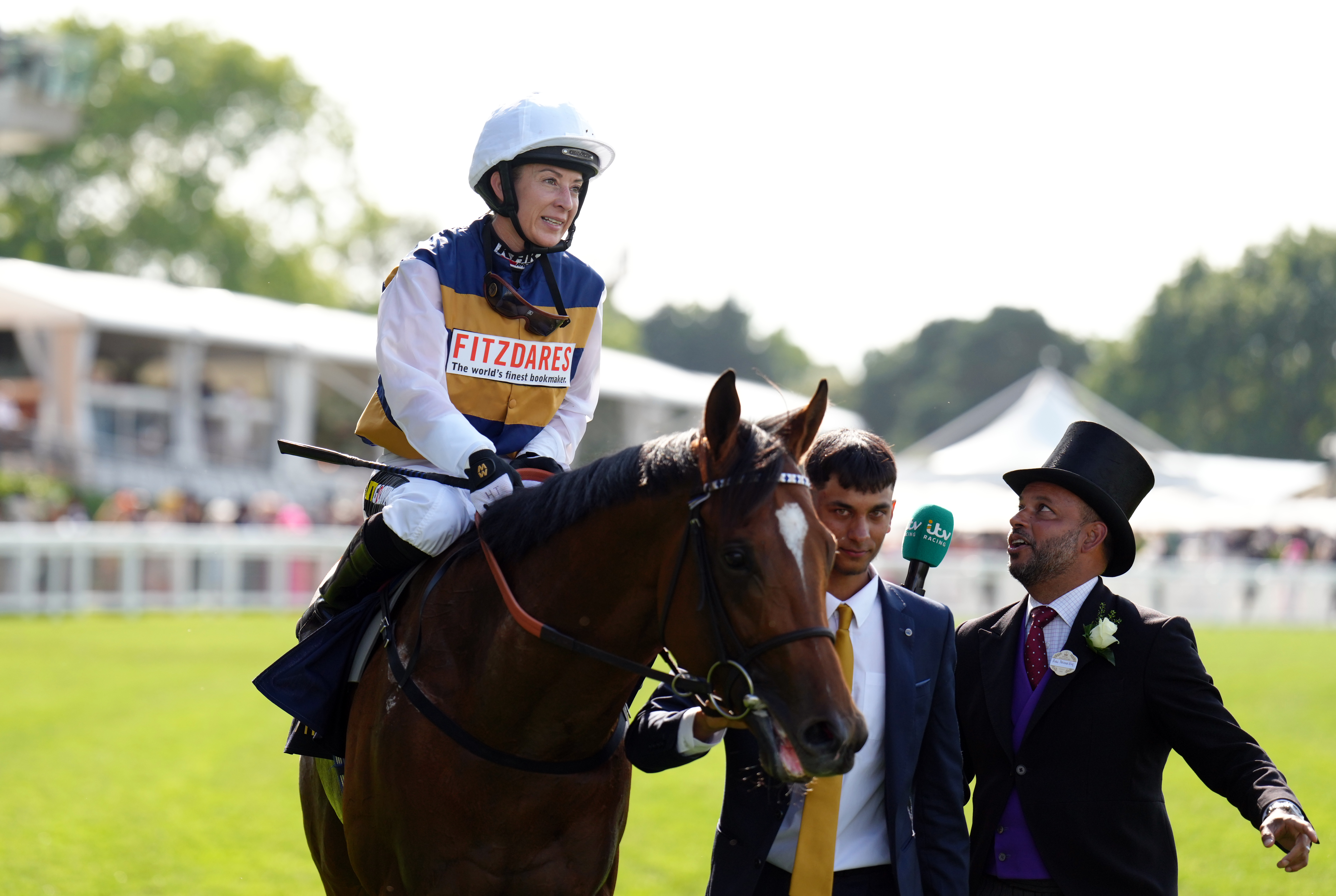 Royal Ascot delight for Hayley Turner with Docklands