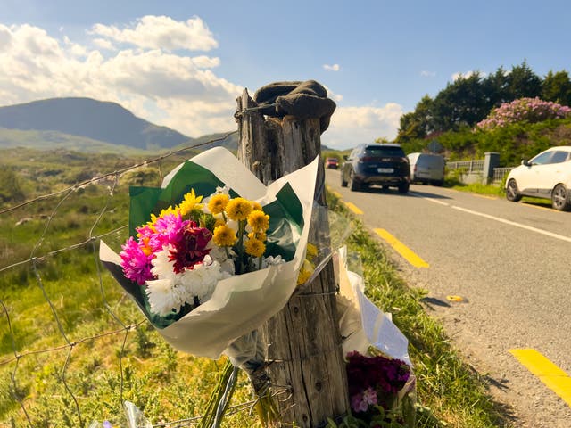 A tribute close to the farm