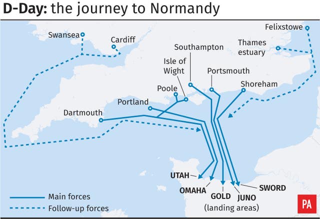 D-Day: the journey to Normandy