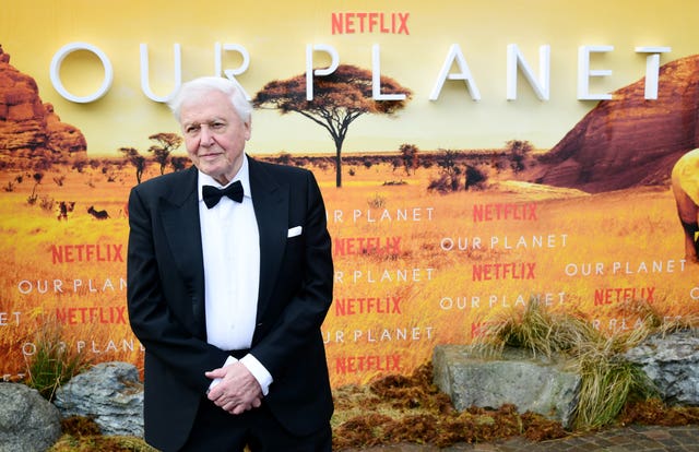 Sir David Attenborough narrated Our Planet 