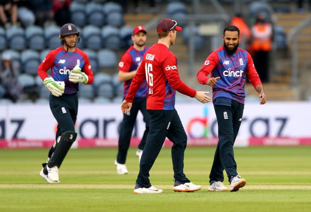 Adil Rashid, right, is likely to be important to England's hopes at the T20 World Cup (David Davies/PA)