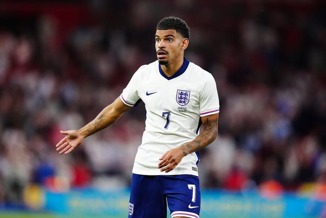 Morgan Gibbs-White playing for England