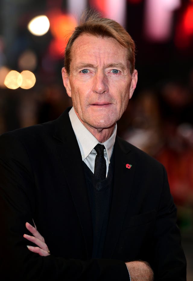 Lee Child attending the Jack Reacher: Never Go Back European Premiere at Cineworld Leicester Square, London (Ian West/PA)