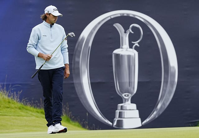 Denmark’s Jacob Skov Olesen at The Open