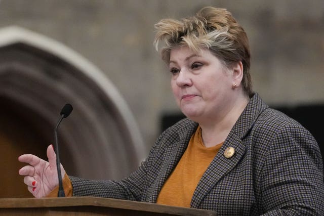 Foreign Affairs Committee chair Dame Emily Thornberry.