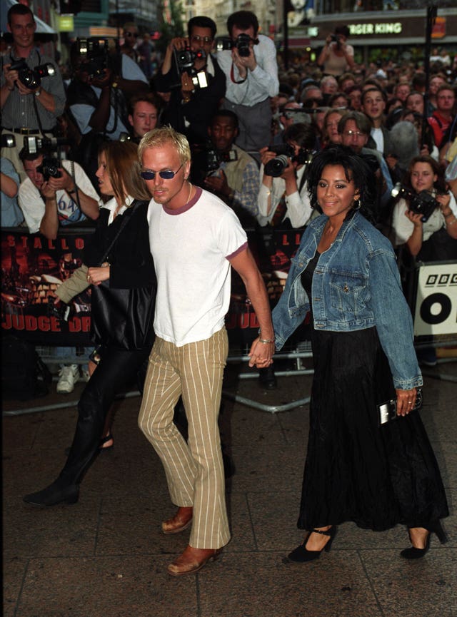 Luke Goss and Shirley Lewis