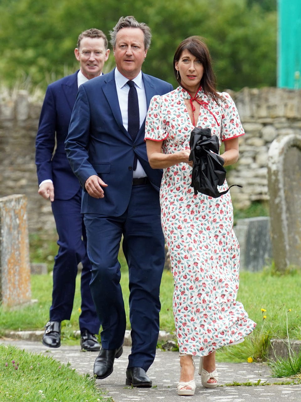 Guests gather for wedding of George Osborne and Thea Rogers | Ilkley ...