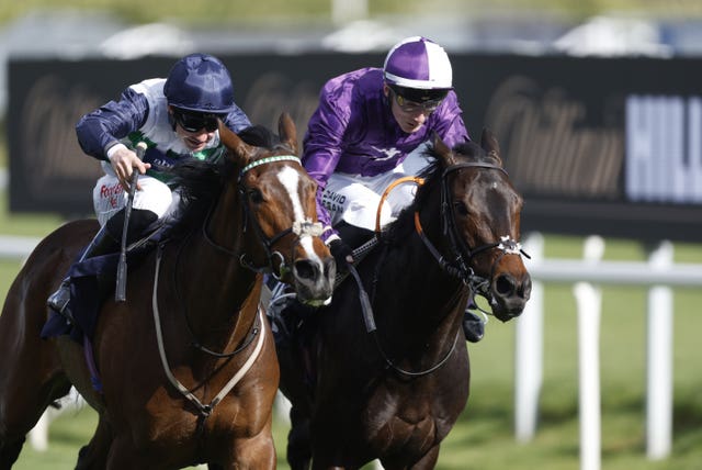 Balmacara (left) showed a great attitude to win 