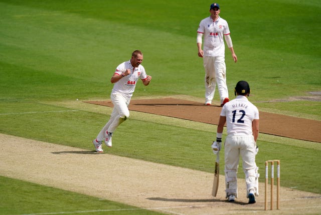 Jamie Porter, left, has taken more than 200 first-class wickets since the start of 2017 (John Walton/PA)