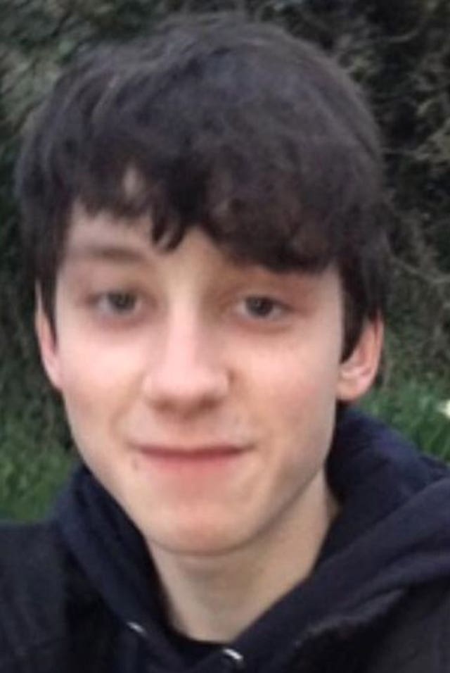 Joshua Hall, 17, died in an incident at Cam sports club in Dursley, Gloucestershire in April (Gloucestershire Police/PA)