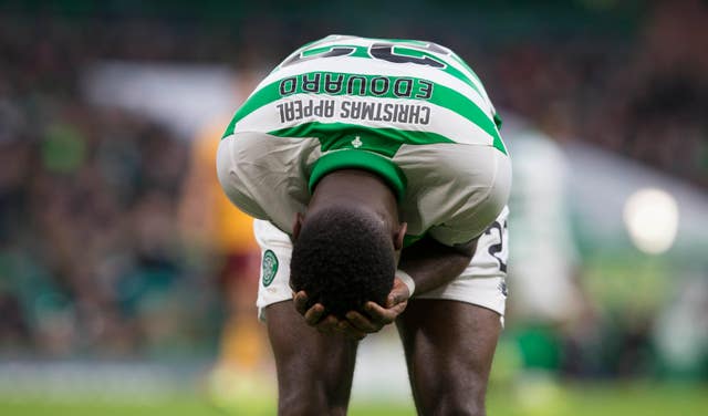 Celtic striker Edouard is a doubt for Sunday's final