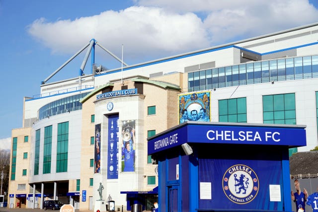 Chelsea's Stamford Bridge is among the English grounds that could experience regular flooding by 2050