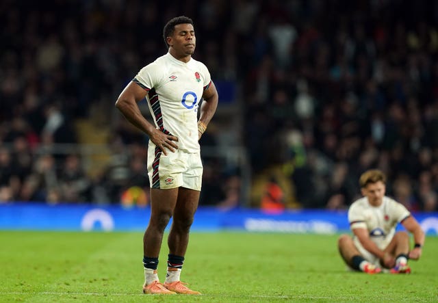 England’s Immanuel Feyi-Waboso after the Autumn international against New Zealand