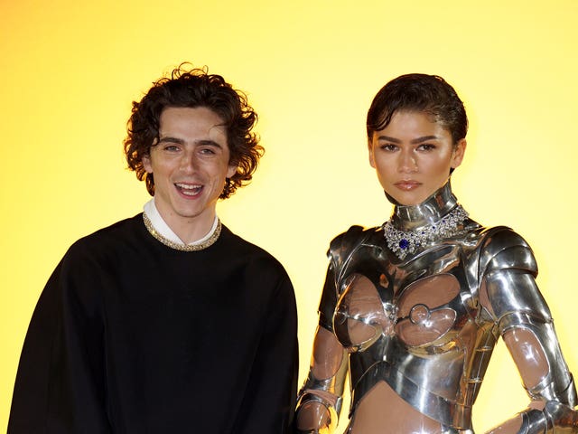 Timothee Chalamet and Zendaya