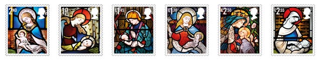 Royal Mail Christmas stamps 2020