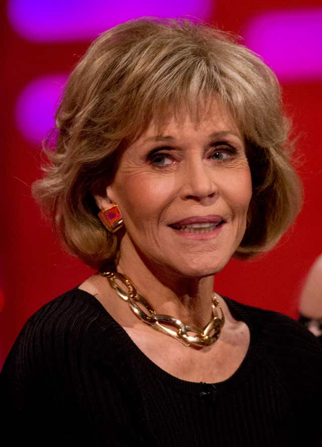 Jane Fonda Porn - Jane Fonda says wanting men to find her attractive is 'part of my DNA'