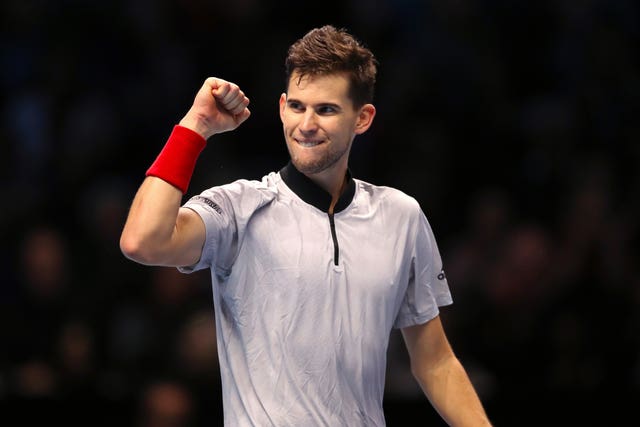 Austria’s Dominic Thiem was the victor