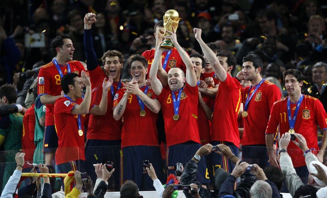 Andres Iniesta helped fire Spain to glory in the 2010 World Cup - where they had lost their opening match.