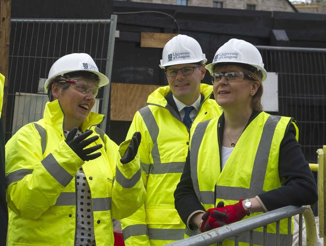 Derek Mackay and Nicola Sturgeon