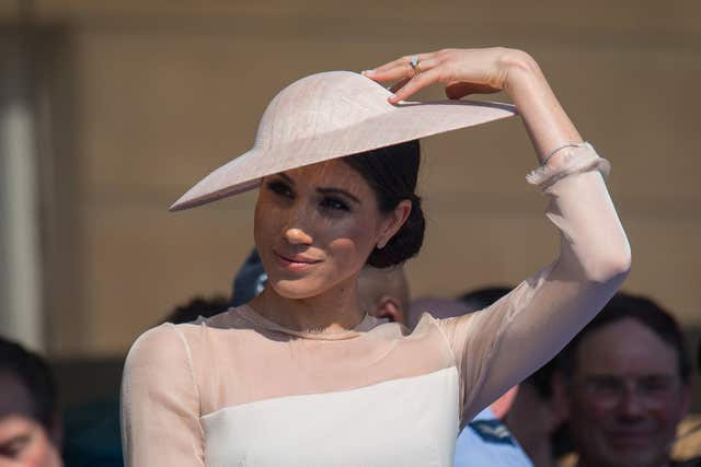 The Duchess of Sussex took a close interest in the design (Dominic Lipinski/PA)