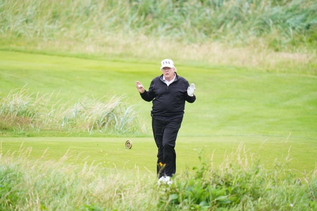 Trump visit to Scotland