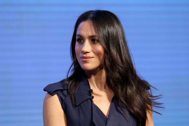 Meghan Markle during a question and answer session during the the first Royal Foundation forum in central London. (Chris Jackson/PA Wire)