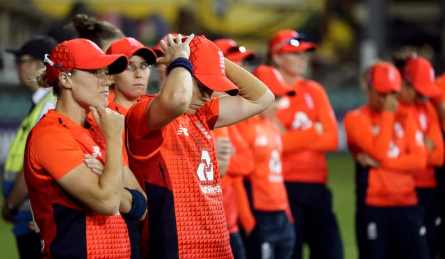 England captain Heather Knight, centre, is still smarting from their 2019 defeat to Australia (David Davies/PA)