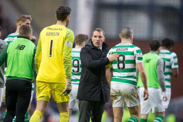 Brendan Rodgers suffered his first Old Firm defeat