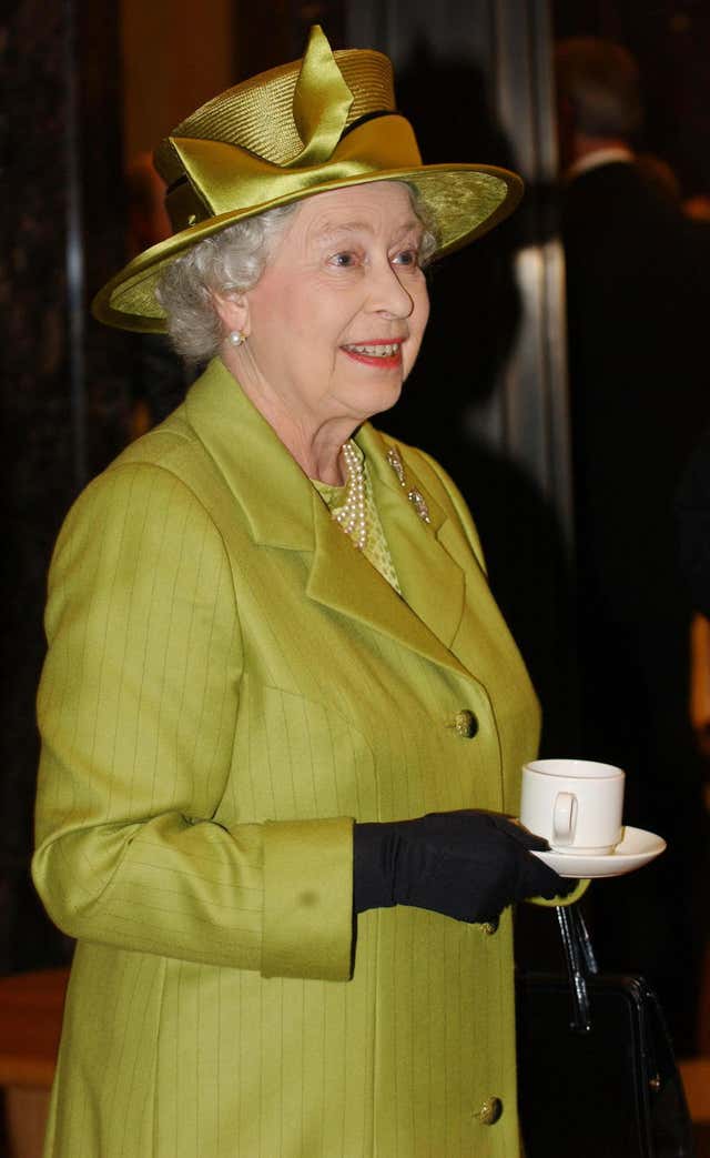 The Queen at the MOD