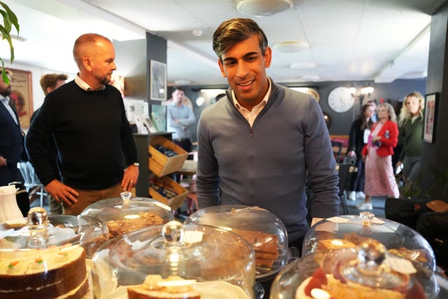 Sunak and some cakes