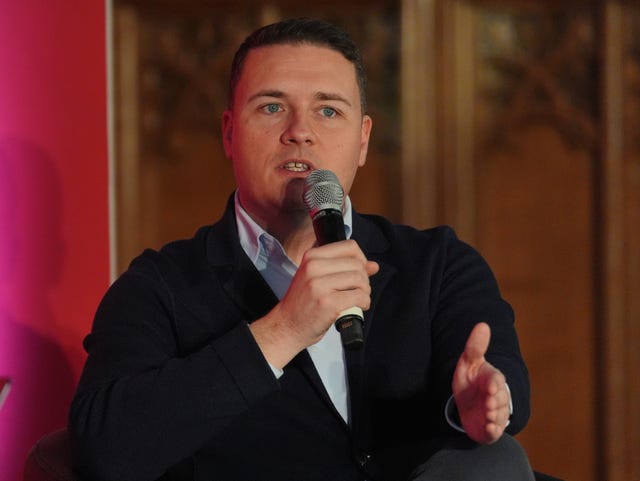 Wes Streeting at Fabian Society annual conference