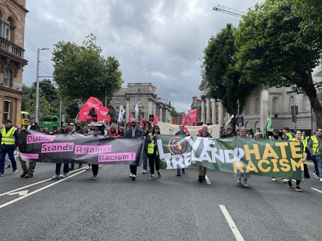 Dublin protests