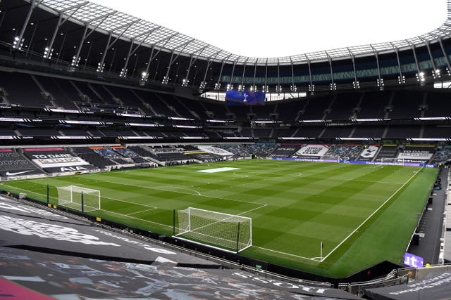 A general view of Tottenham Hotspur Stadium
