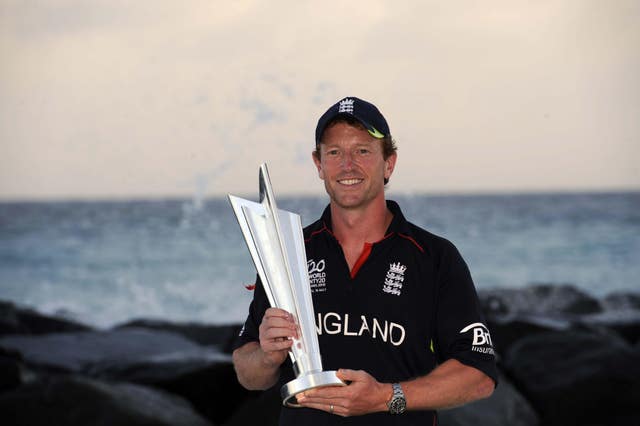 Paul Collingwood captained England to World Twenty20 glory in 2010 (Rebecca Naden/PA)