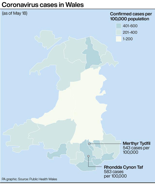 HEALTH Coronavirus Wales