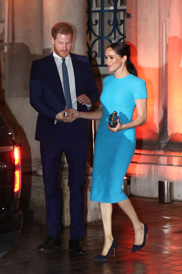 The Duke and Duchess of Sussex attend the Endeavour Fund Awards