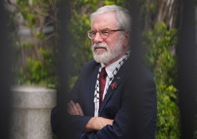 Gerry Adams legal action