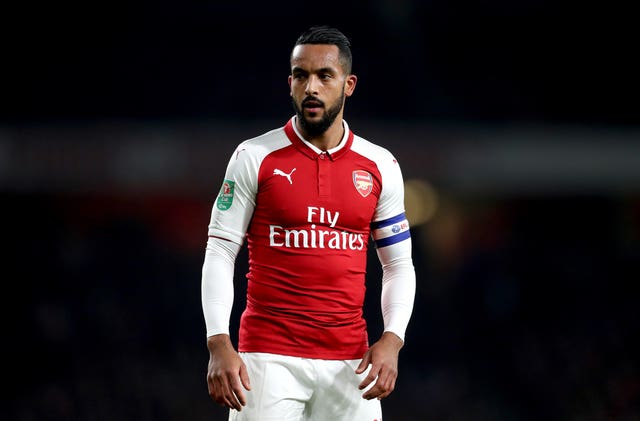 Theo Walcott is having a medical at Everton