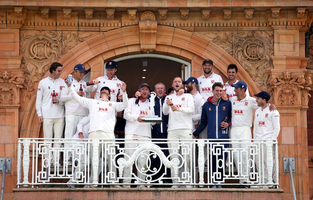 Essex celebrate after winning the Bob Willis Trophy Final at Lord's