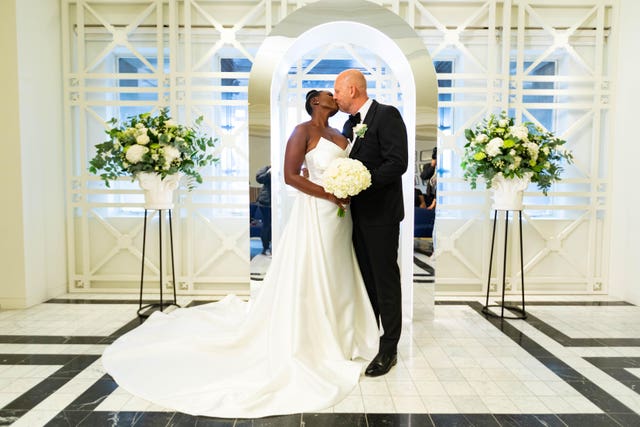 First wedding at Selfridges