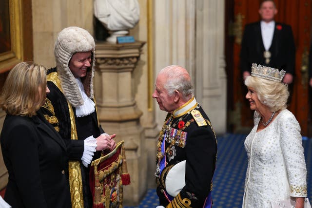 Return to pomp and ceremony as King steps into role long performed by his  mother