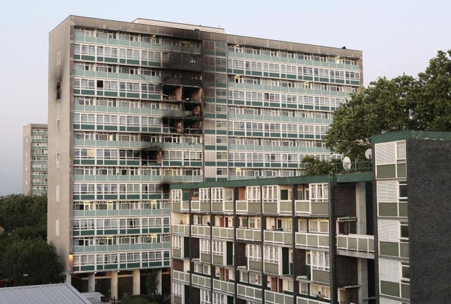 Tower block fire