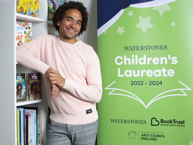 Children’s Laureate Joseph Coelho is one of the signatories to the letter (David Bebber/PA)