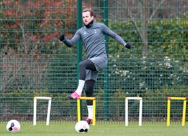 Kane had just resumed outdoor training when the season ground to a halt