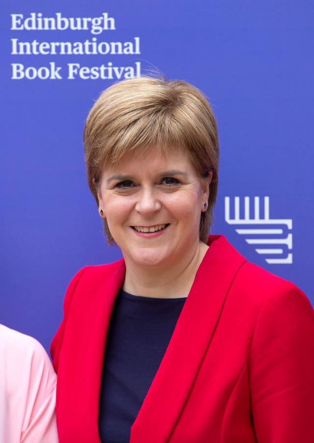 First Minister Nicola Sturgeon