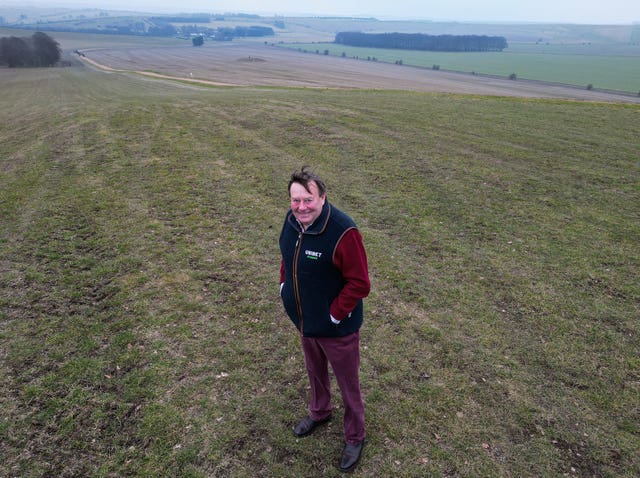 Nicky Henderson on the gallops 