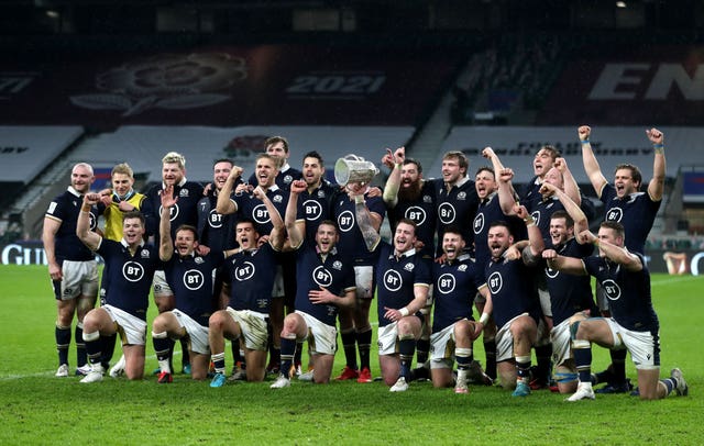 Scotland claimed a famous victory at Twickenham in 2021