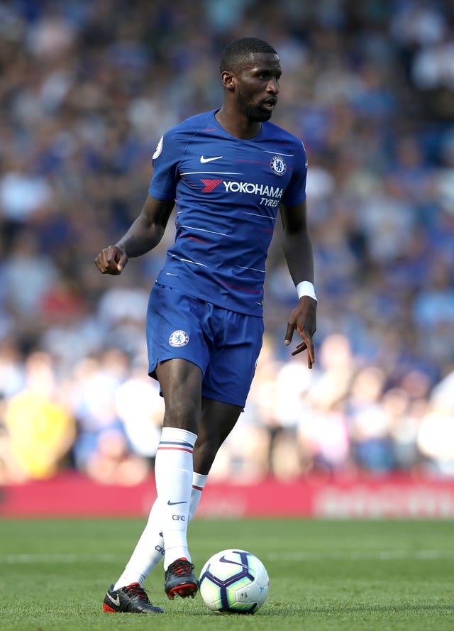 Chelsea’s Antonio Rudiger 